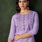 Sangria Embroidered Pure Cotton Straight Kurta - Swadesiicart