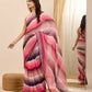 Pink Georgette Designer Printed Ready To Wear Saree - Ibiza | Swadesiicart
