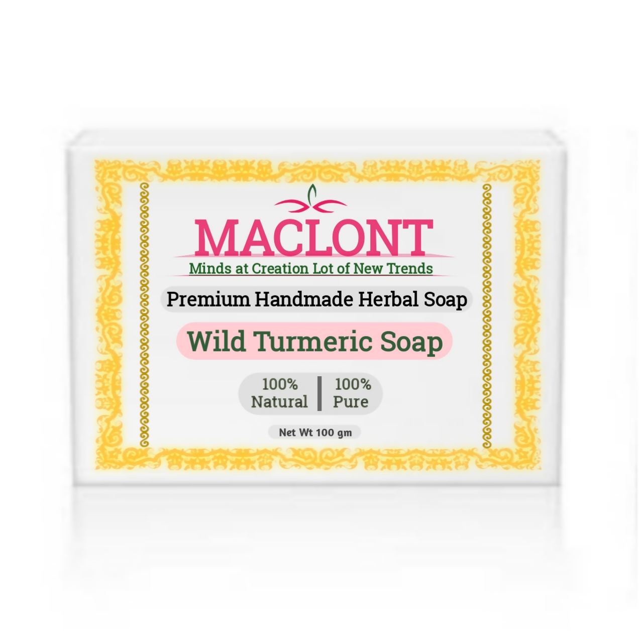 Maclont Wild Turmeric Soap | Swadesiicart