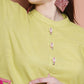 Women Republic Green Cotton Kurta Set With Embroidered Pockets | Swadesiicart