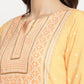 Ahalyaa Women Yellow Crepe Digital Print Kurti | Swadesiicart