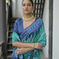 Vishnu Weaves Women's Rama Soft Tussar Silk Saree with Blouse - Swadesiicart