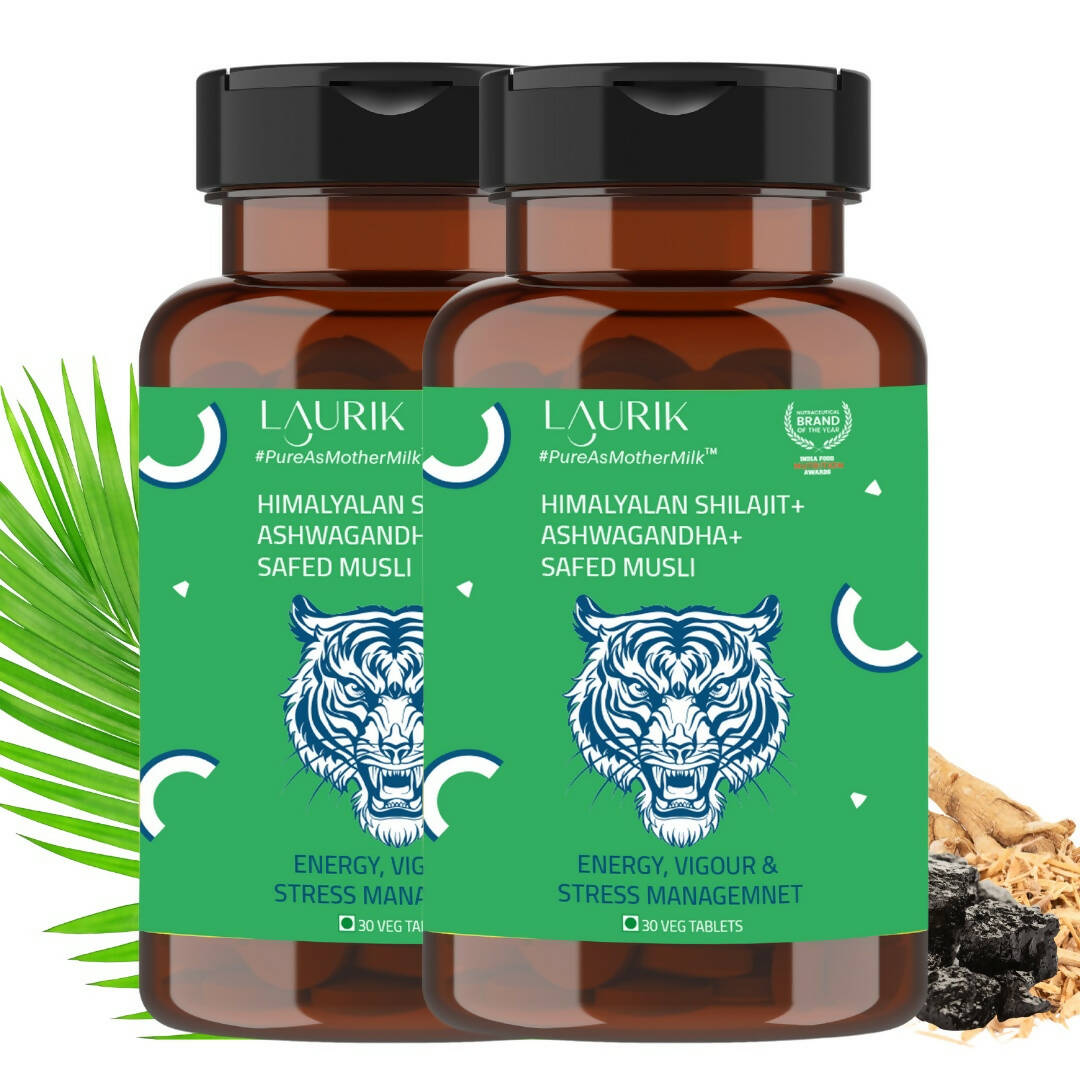 Laurik Testosterone Himalayan Sj, Ashwagandha, Safed Musli, Maca Root, And Korean Red Ginseng Tablets | Swadesiicart