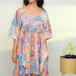 Myshka Multi - Printed Women Bling & Sparkly Co-Ords - Swadesiicart