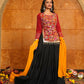 AI Fashion Black Crepe Designer Navratri Wear Lehenga Choli Collection