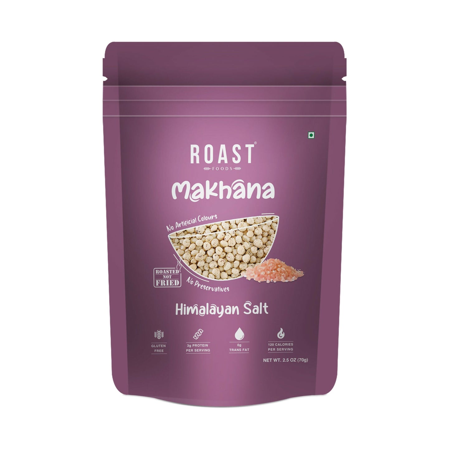 Roast Foods Makhana Himalayan Salt | Swadesiicart