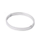 NVR Men's Silver Metal Interlock Kada Bracelet - Swadesiicart