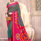 Shree Shyam Fashion Grey Pochampally Silk Saree