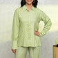 Myshka Women Green Printed Co-Ords - Swadesiicart