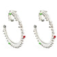 Mominos Fashion Kamal Johar Oxidised Silver Anklets With Muvvas | Swadesiicart