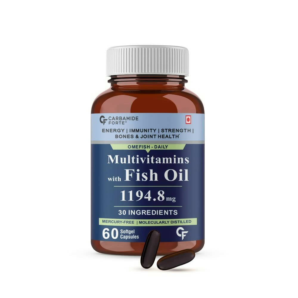Carbamide Forte Multivitamin with Fish Oil Capsules | Swadesiicart