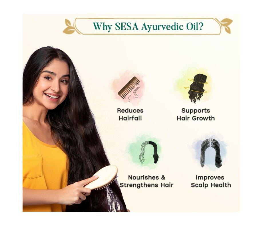 Sesa Ayurvedic Hair Oil - Swadesiicart