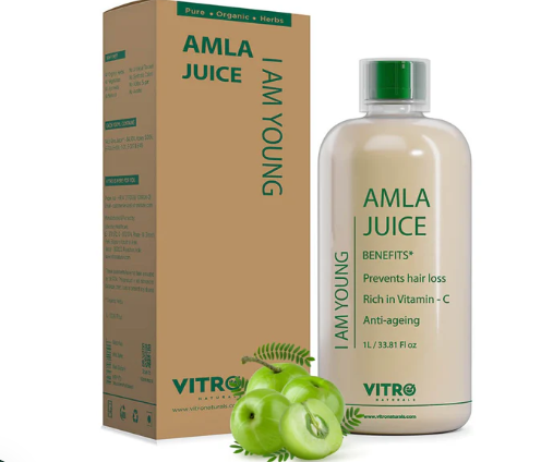 Vitro Naturals Certified Organic Amla / Anola Juice | Swadesiicart