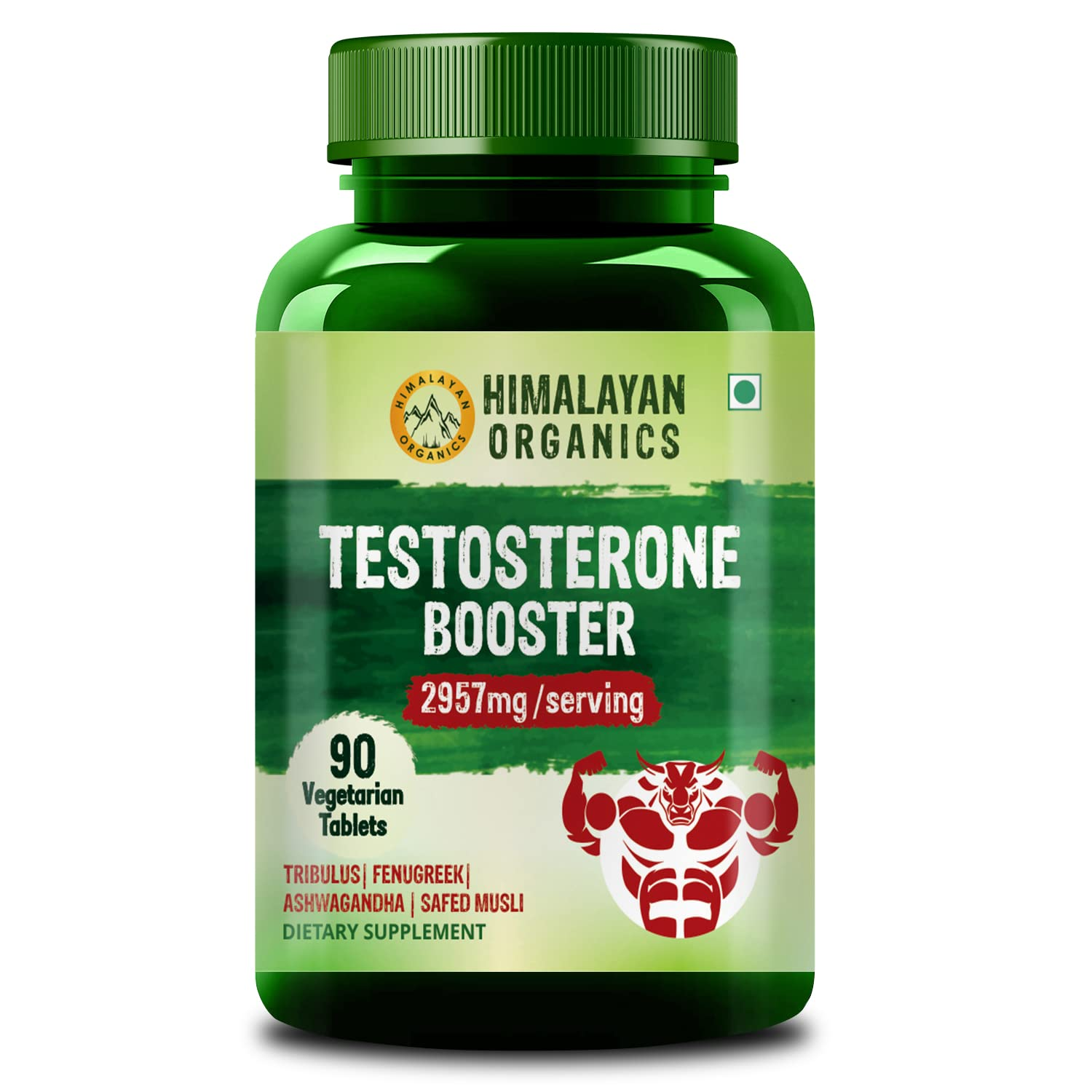 Himalayan Organics Plant Based Testosterone Booster Vegetarian Capsules | Swadesiicart