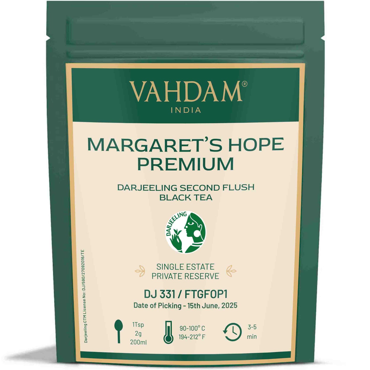 2025 Margaret's Hope Premium Darjeeling Second Flush Black Tea  DJ 331