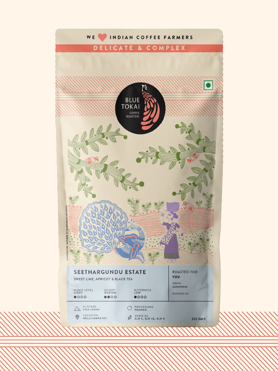 Blue Tokai Coffee Roasters Seethargundu Estate