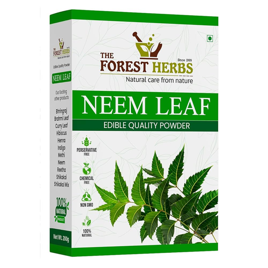 Forest Herbs Neem Hair & Face Care Powder - Swadesiicart