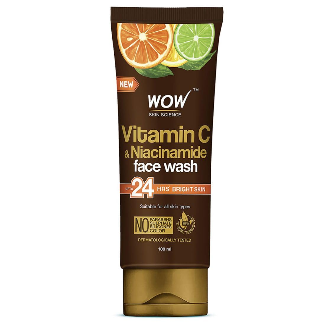 Wow Skin Science Brightening Vitamin C Face Wash - Swadesiicart