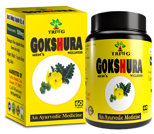 Trivang Gokshura Men's Wellness Capsules | Swadesiicart