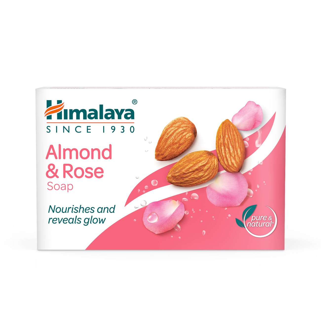 Himalaya Herbals Almond and Rose Soap - Swadesiicart