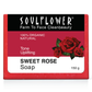 Soulflower Sweet Rose Handmade Soap - Swadesiicart