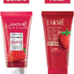 Lakme Blush & Glow Strawberry Freshness Gel Face Wash With Vitamin C Serum - Swadesiicart