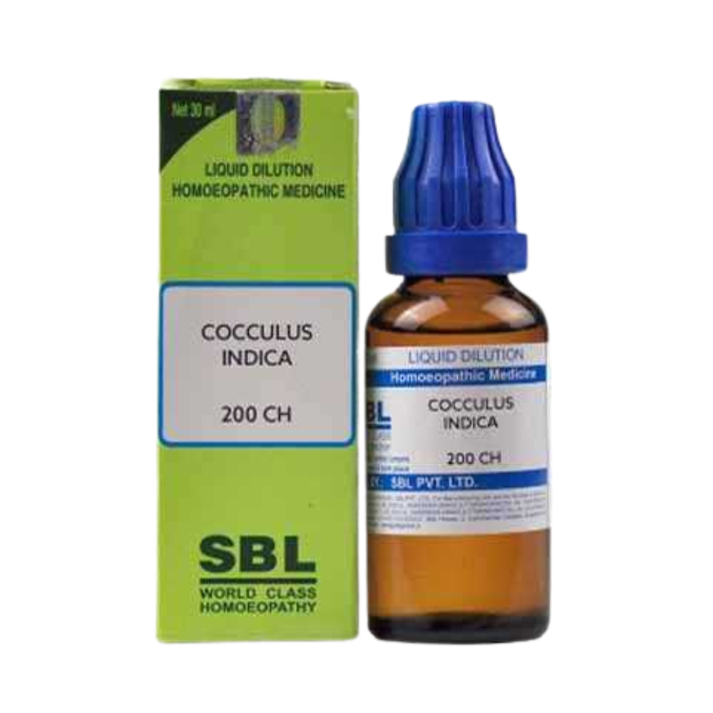SBL Homeopathy Cocculus Indicus Dilution | Swadesiicart