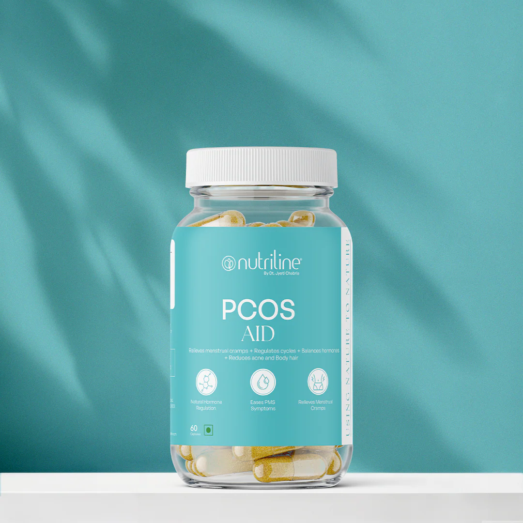 Nutriline Pcos Aid Capsules - Swadesiicart