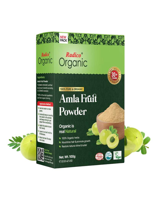 Radico Organic Amla Fruit Powder - Swadesiicart