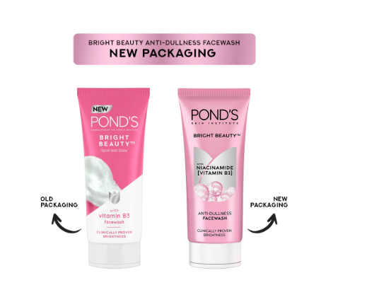 Ponds Bright Beauty Spot-less Glow Face Wash - Swadesiicart