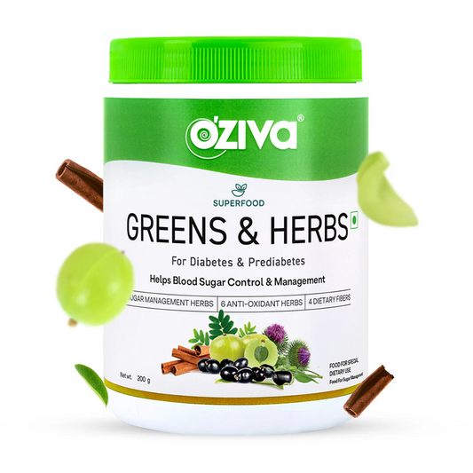 OZiva Superfood Greens & Herbs | Swadesiicart
