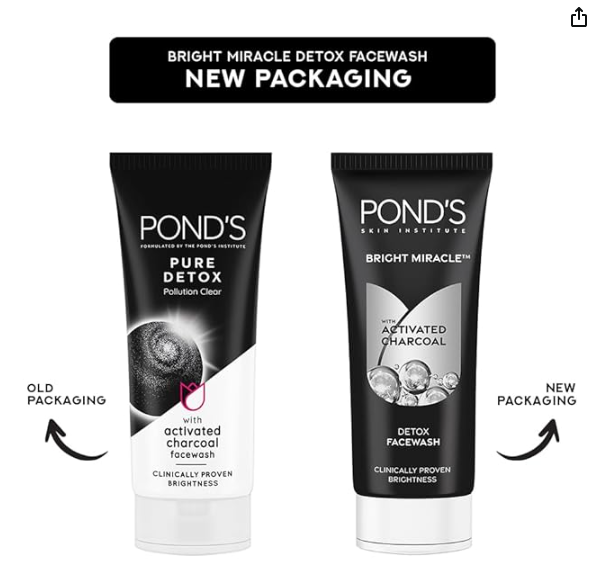 Ponds Pure Detox Anti-Pollution Purity Face Wash - Swadesiicart