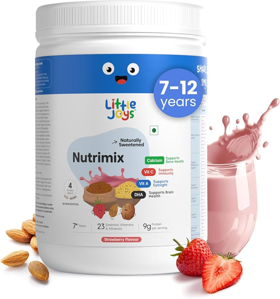 Little Joys Nutrimix Nutrition Powder for Kids (7-12 Yr) - Swadesiicart