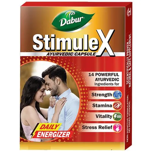 Dabur Stimulex - 12 Capsules | Swadesiicart