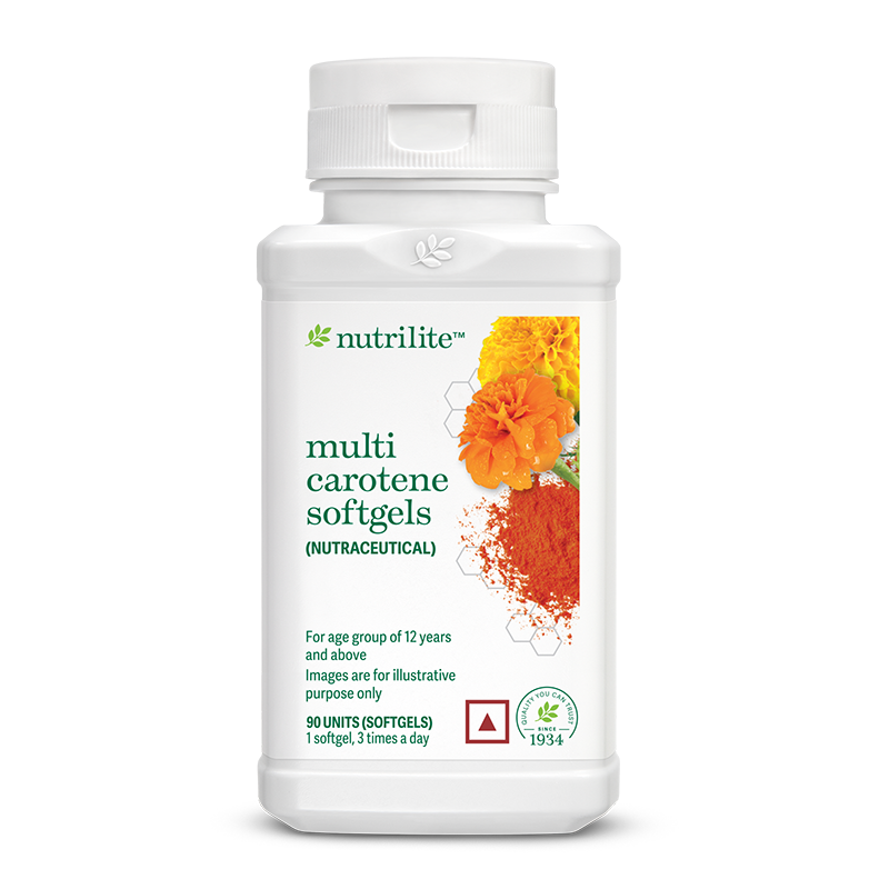 Nutrilite Multi Carotene Softgels - Swadesiicart