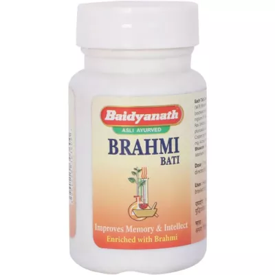 Baidyanath Jhansi Brahmi Bati - Ayurvedant Pvt. Ltd.