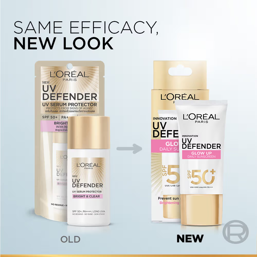 L'Oreal Paris Glycolic Acid Glowing And Protecting CSMS (Cleanser, Serum, Moisturizer, Sunscreen) Regime Kit | Swadesiicart