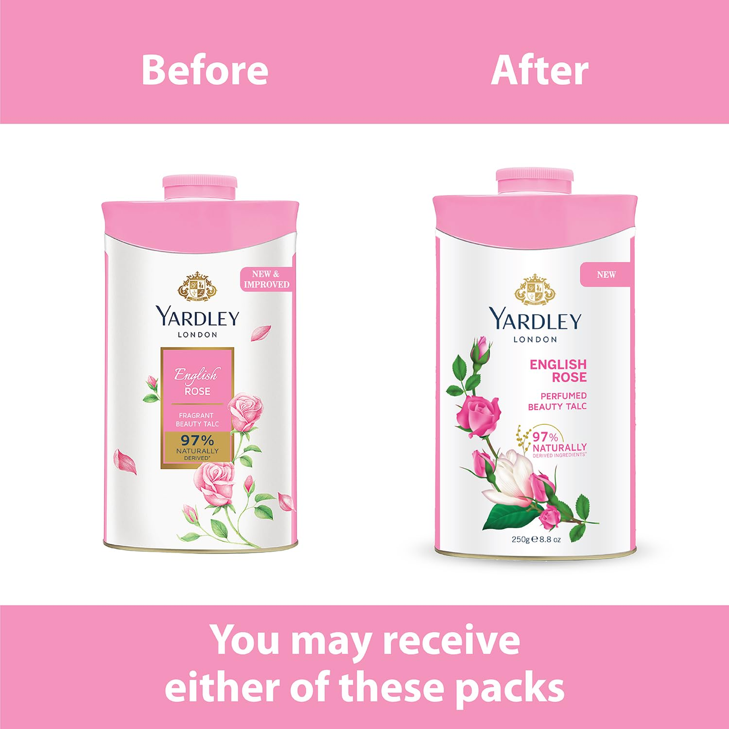 Yardley London English Rose Perfumed Talc Powder For Women - Swadesiicart