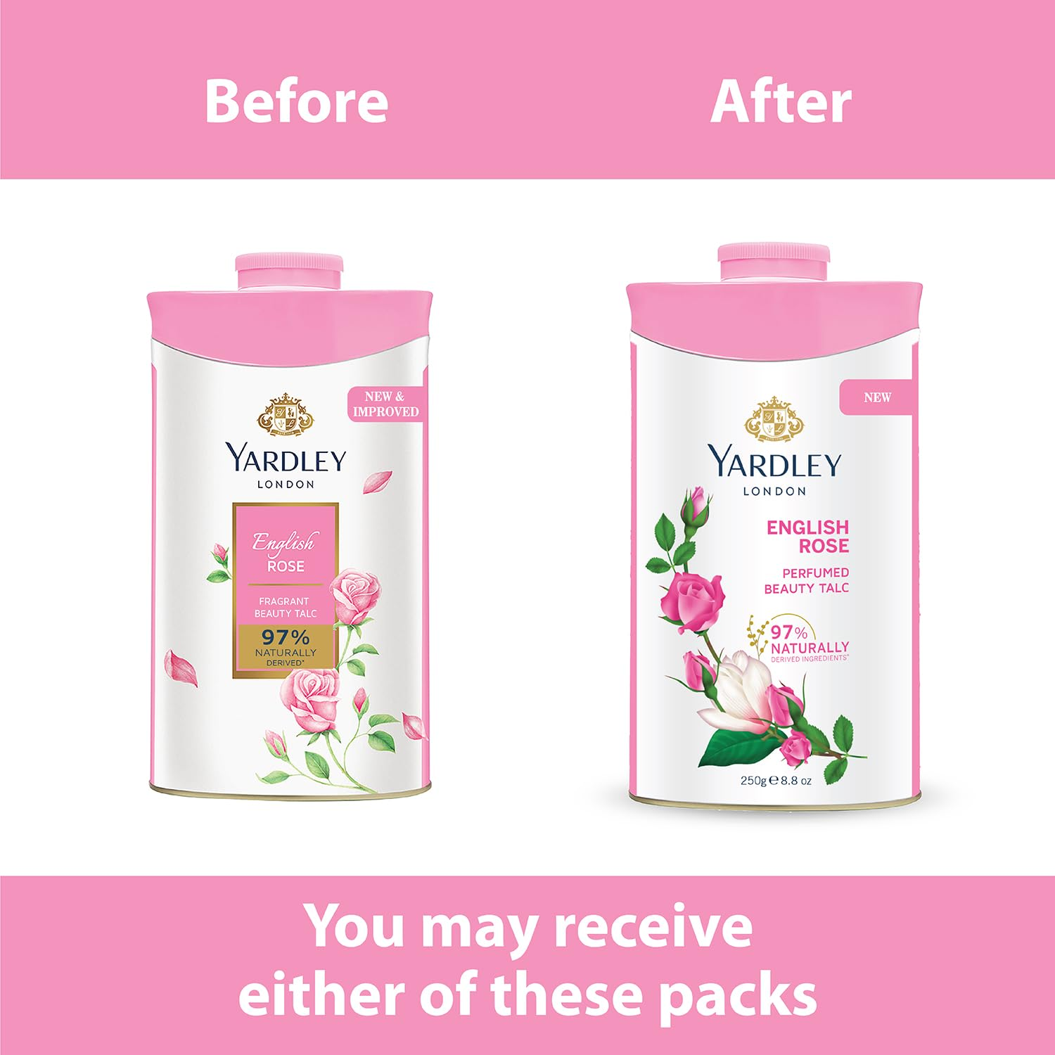 Yardley London English Rose Perfumed Talc Powder For Women - Swadesiicart
