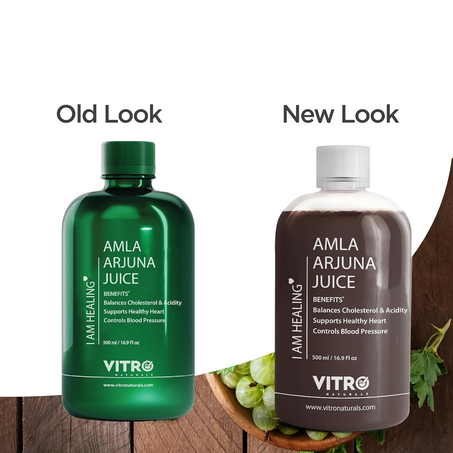 Vitro Naturals I Am Healing Amla Arjuna Juice - Swadesiicart