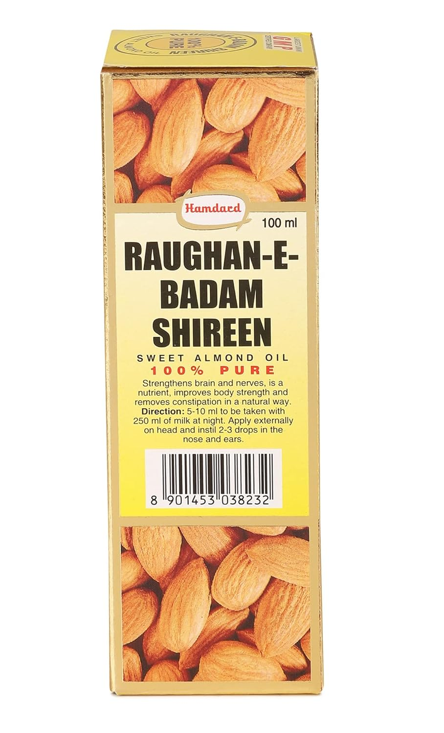 Hamdard Roghan Badam Shirin Sweet Almond Oil - Swadesiicart