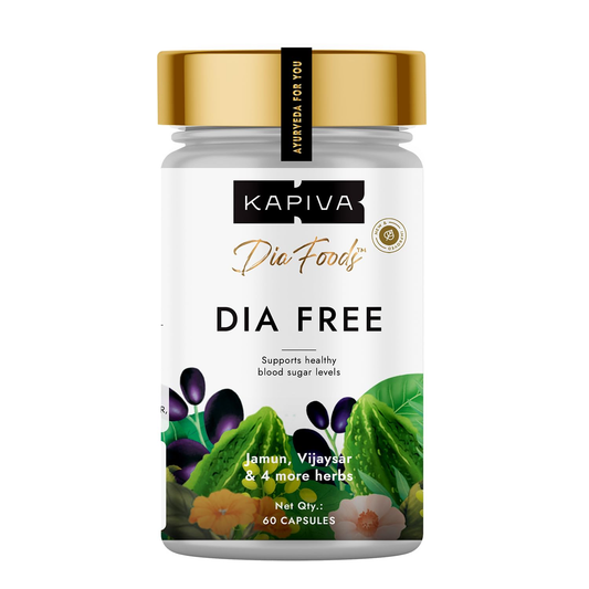 Kapiva Ayurveda Dia Free Capsules - Swadesiicart