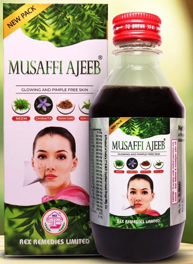 Rex Remedies Musaffi Ajeeb Syrup - Swadesiicart