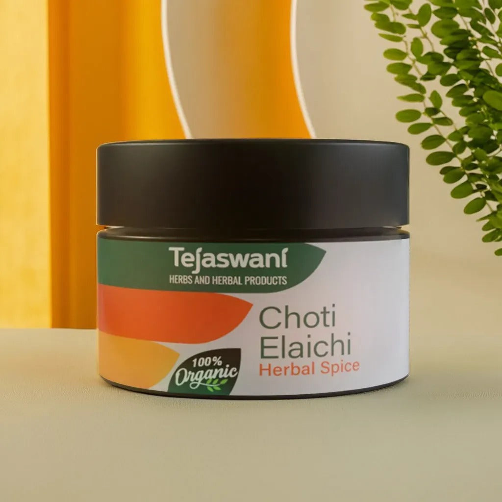 Tejaswani Herbs and Herbal Products Choti Elaichi Powder | Swadesiicart
