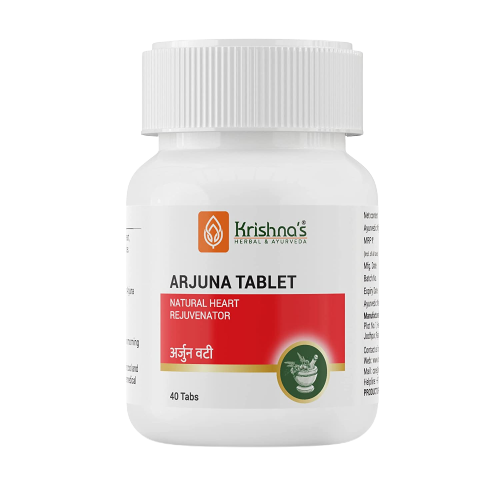 Krishna's Herbal & Ayurveda Arjuna Tablets | Swadesiicart
