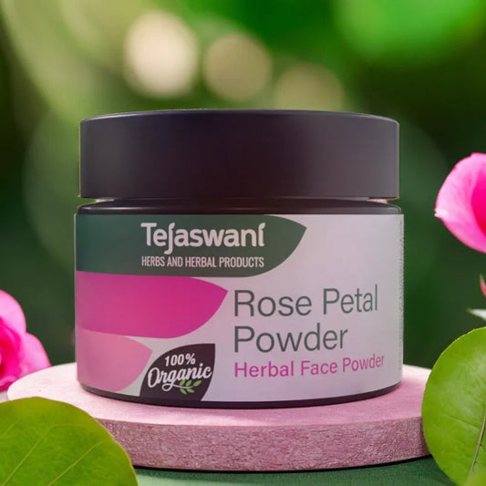Tejaswani Herbs and Herbal Products Rose Petal Powder | Swadesiicart