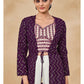 Myra Purple Jacket Style Sharara Suit | Swadesiicart