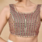 Myra Maroon Jacket Style Sharara Suit | Swadesiicart