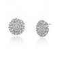 925 Sterling Silver Rose Gold-Polished Cz Heart Drop Earring For Women - Wahe Jewels - Swadesiicart