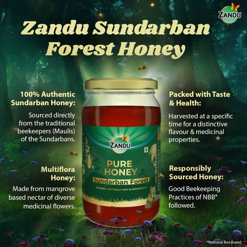 Zandu Pure Honey Sundarban Forest - Swadesiicart